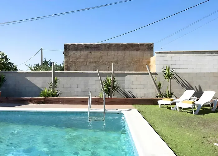 Con Piscina Privada Barbacoa En Conil فيلة كونيل ذي لا فرونتيرا