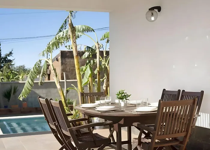 Con Piscina Privada Barbacoa En Conil فيلة *
