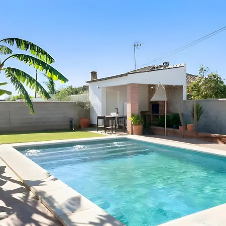 Con Piscina Privada Barbacoa En Conil Villa Conil De La Frontera
