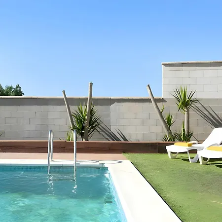 Con Piscina Privada Barbacoa En Conil Villa