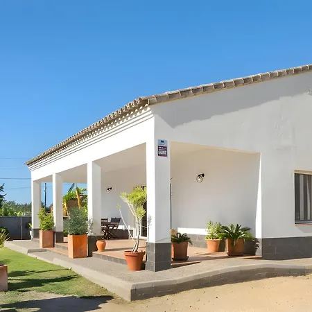 Villa Con Piscina Privada Barbacoa En Conil *