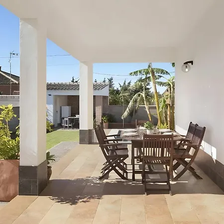 Con Piscina Privada Barbacoa En Conil Villa