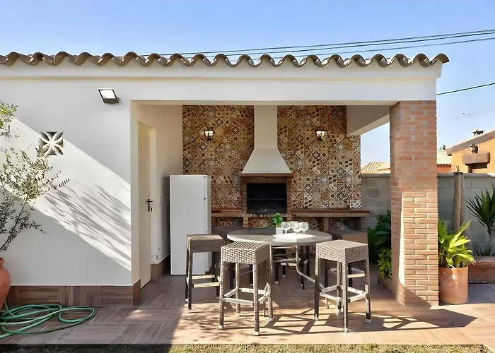 Con Piscina Privada Barbacoa En Conil * Conil de la Frontera