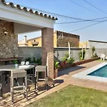 Con Piscina Privada Barbacoa En Conil *